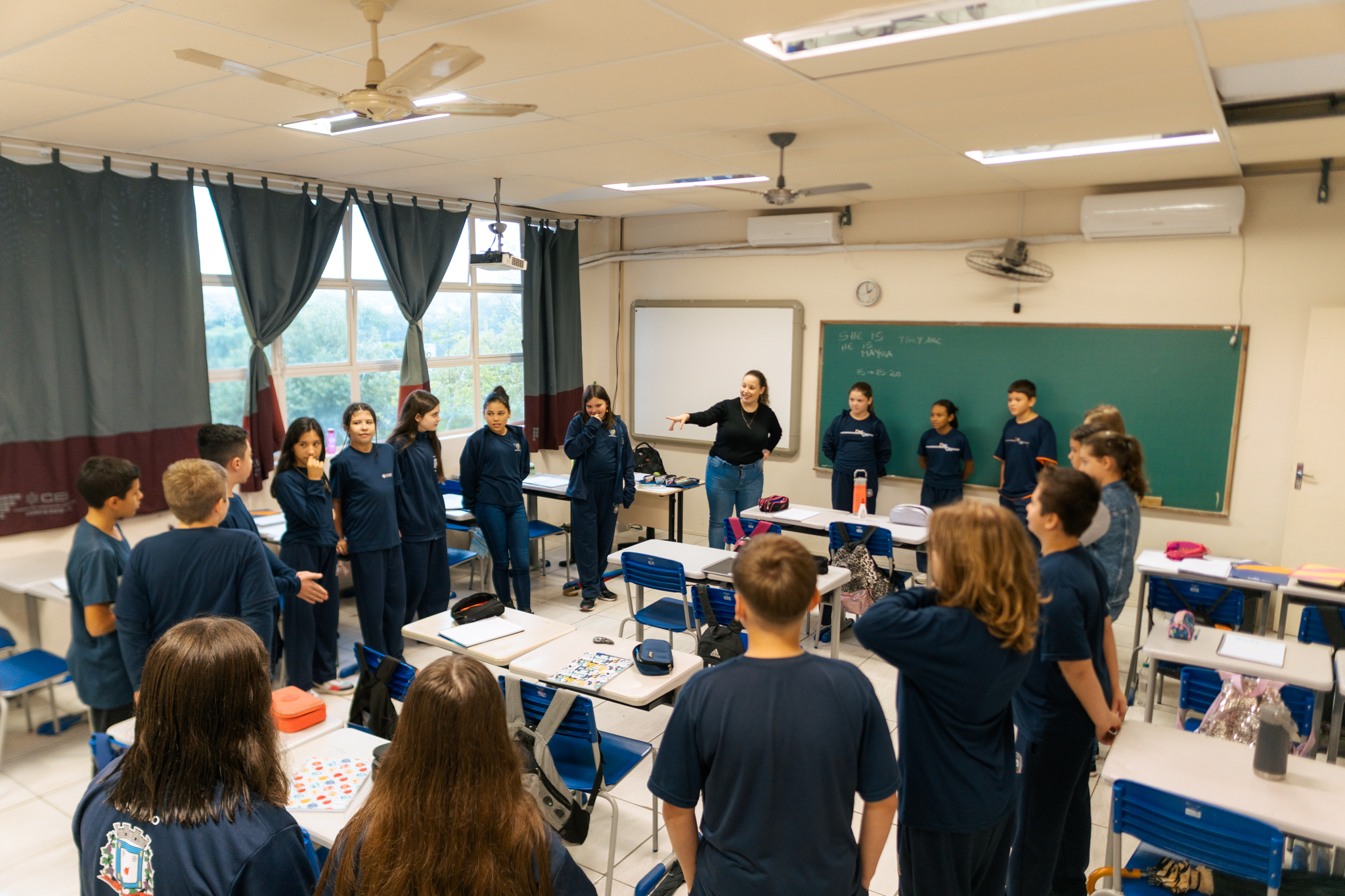 Começam as aulas de Inglês no contraturno escolar em Campo Bom