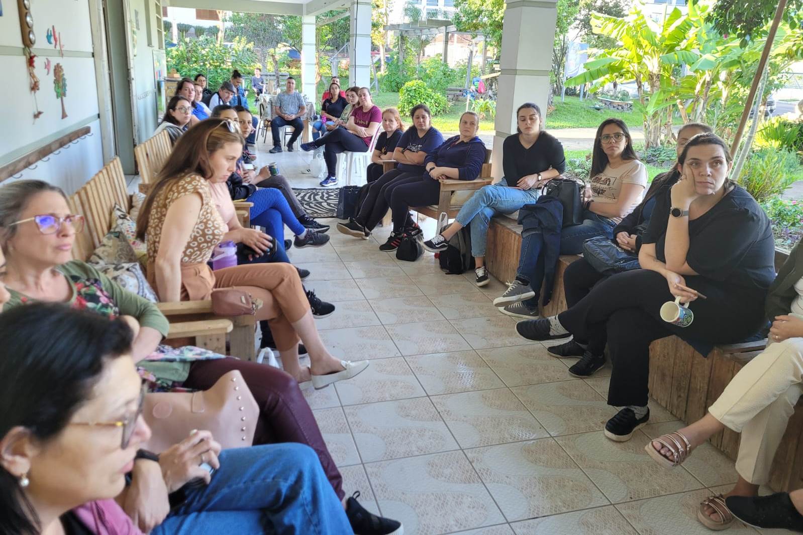 Disseminadores da ecoeducação tiveram dia de troca de experiências