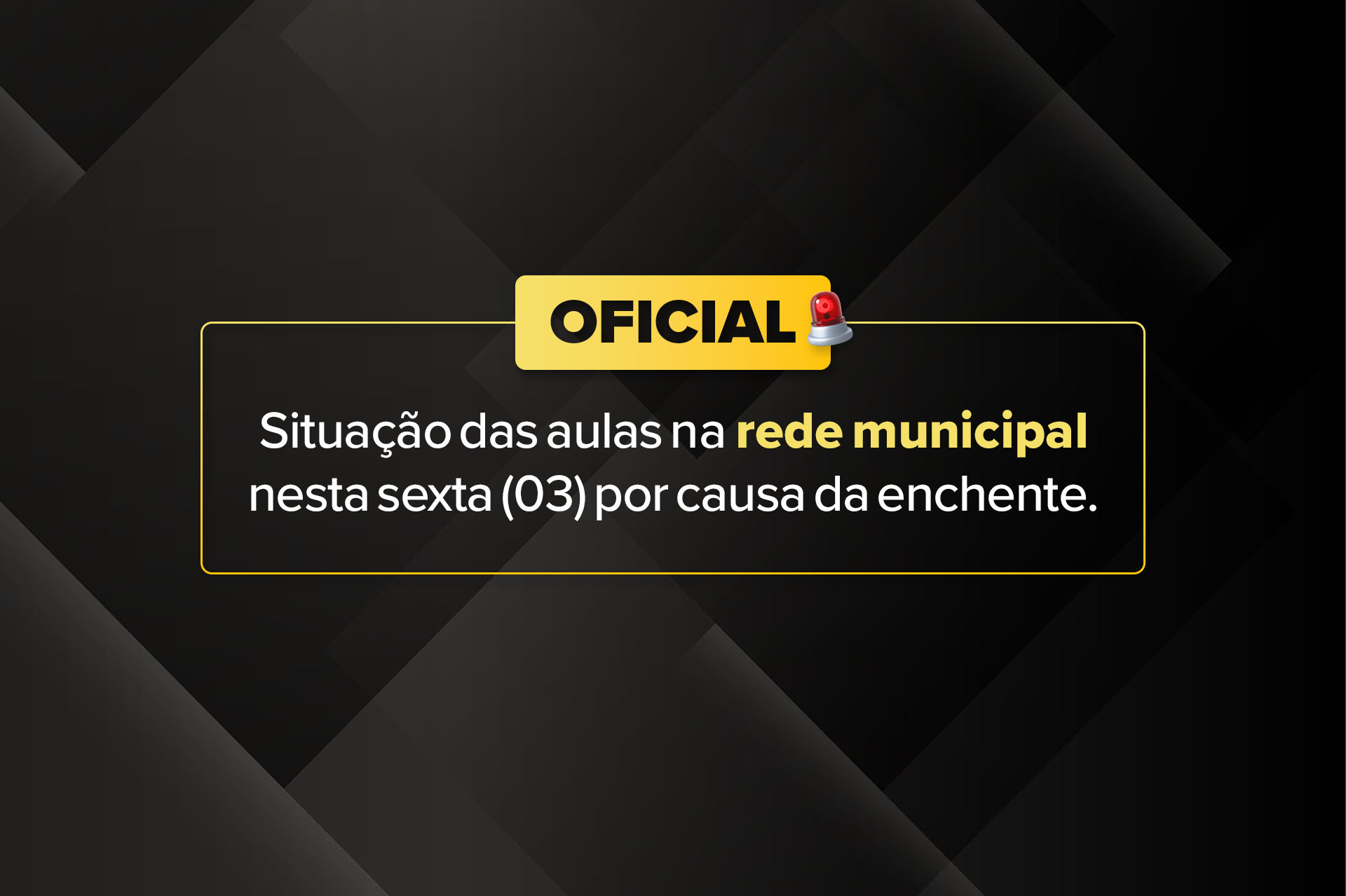Escolas Municipais de Campo Bom afetadas pela enchente estarão fechadas nesta sexta (03)