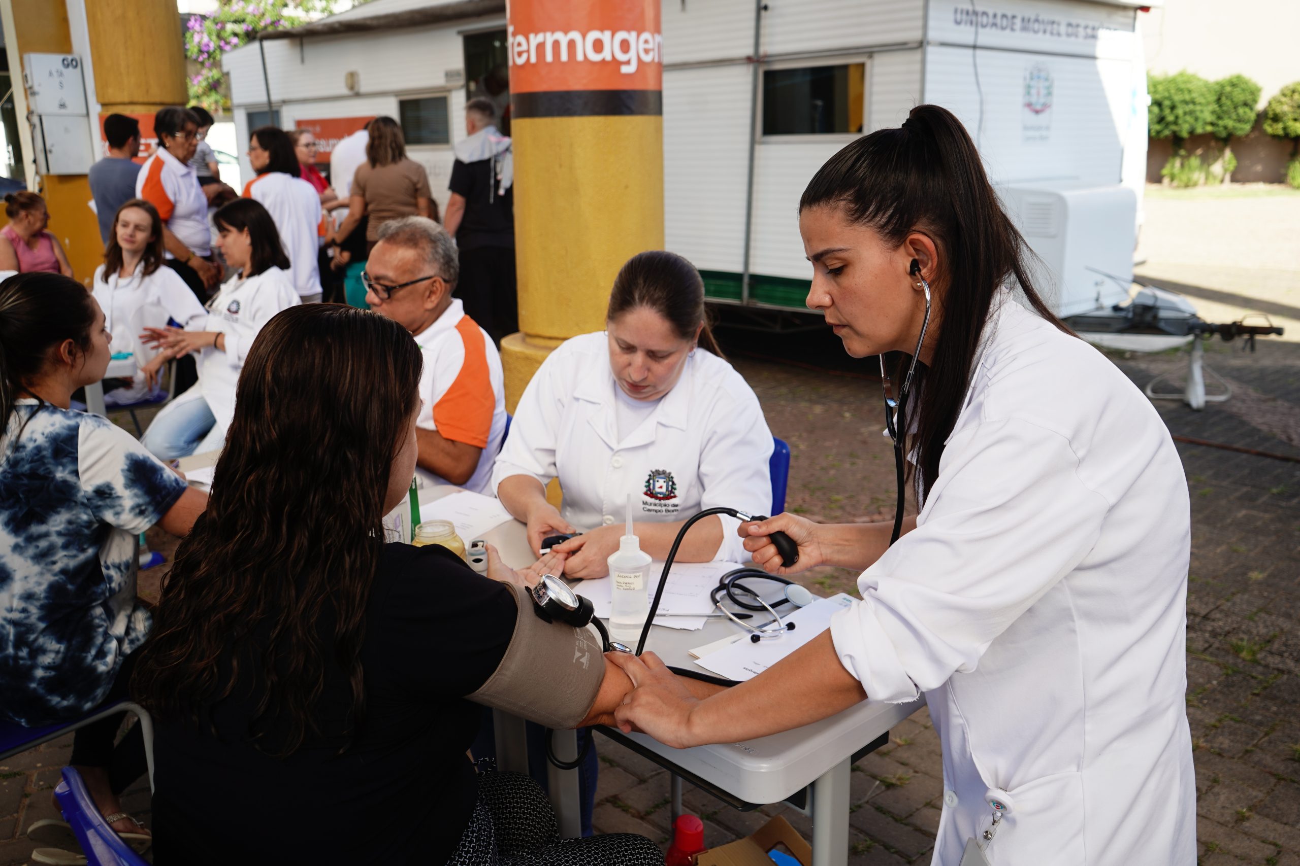 Mais de 500 atendimentos foram realizados na Feira da Saúde