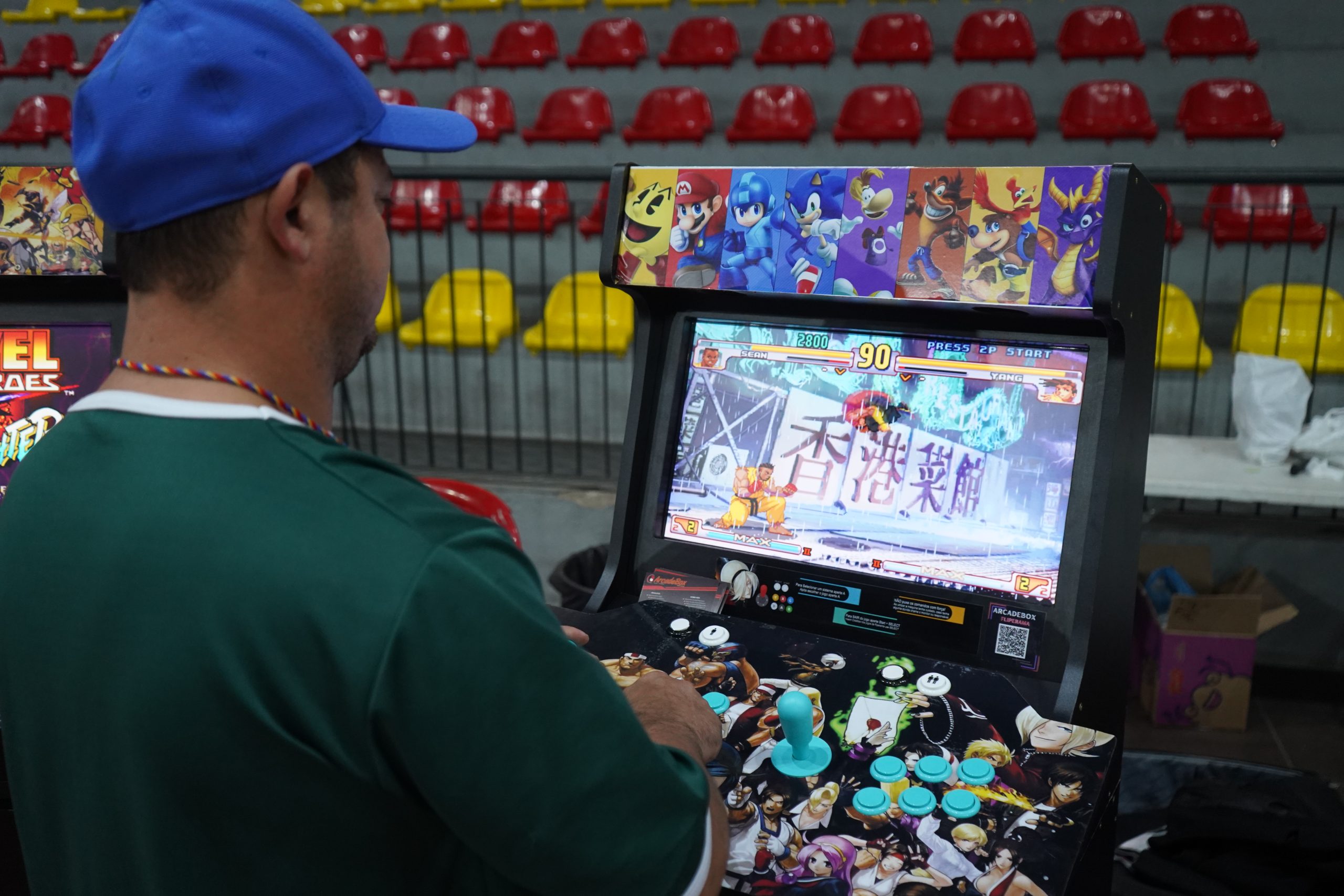 Retro Game Zone reúne fãs de games no Ginásio Municipal