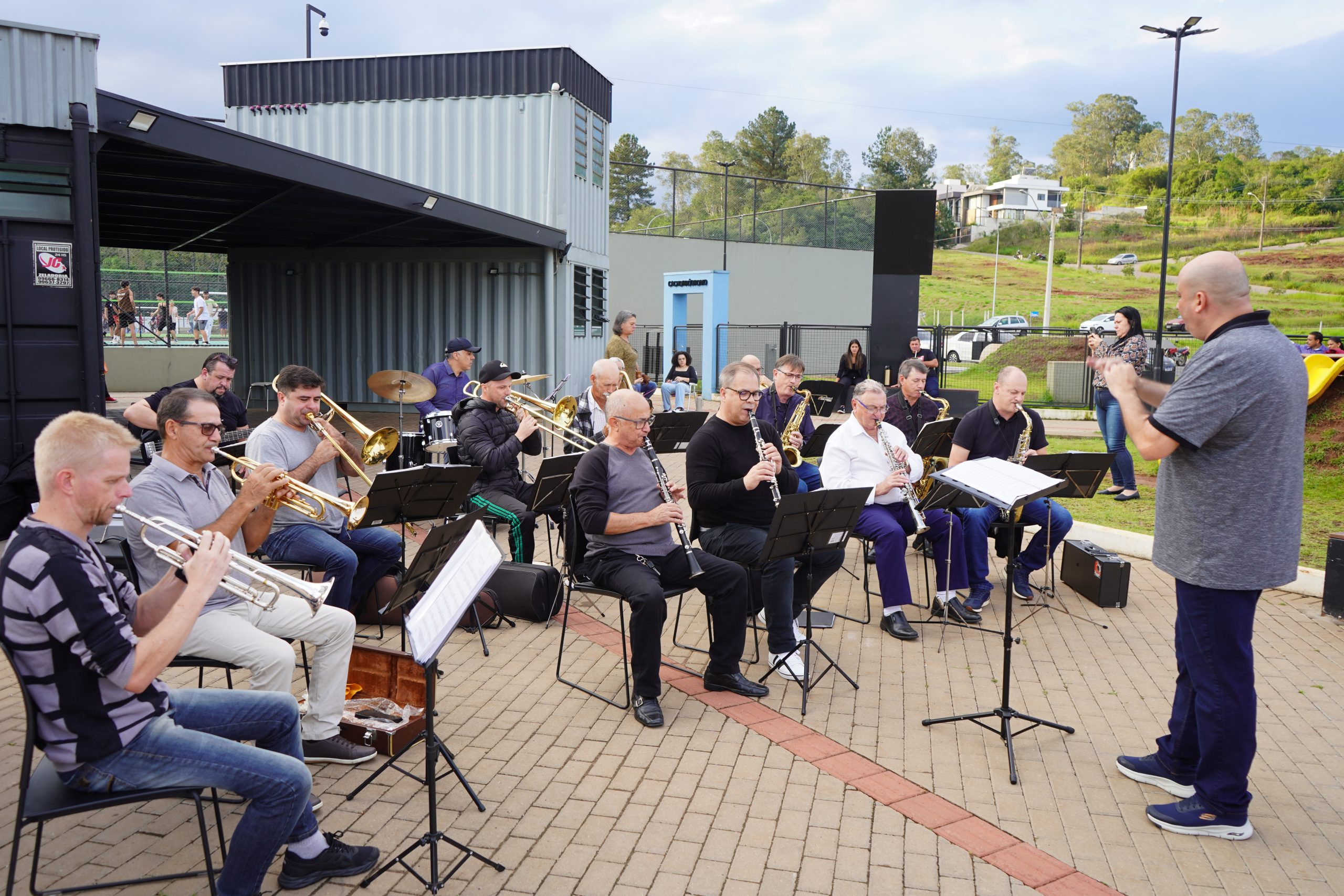 Comunidade prestigia primeiro ensaio aberto da Banda Municipal