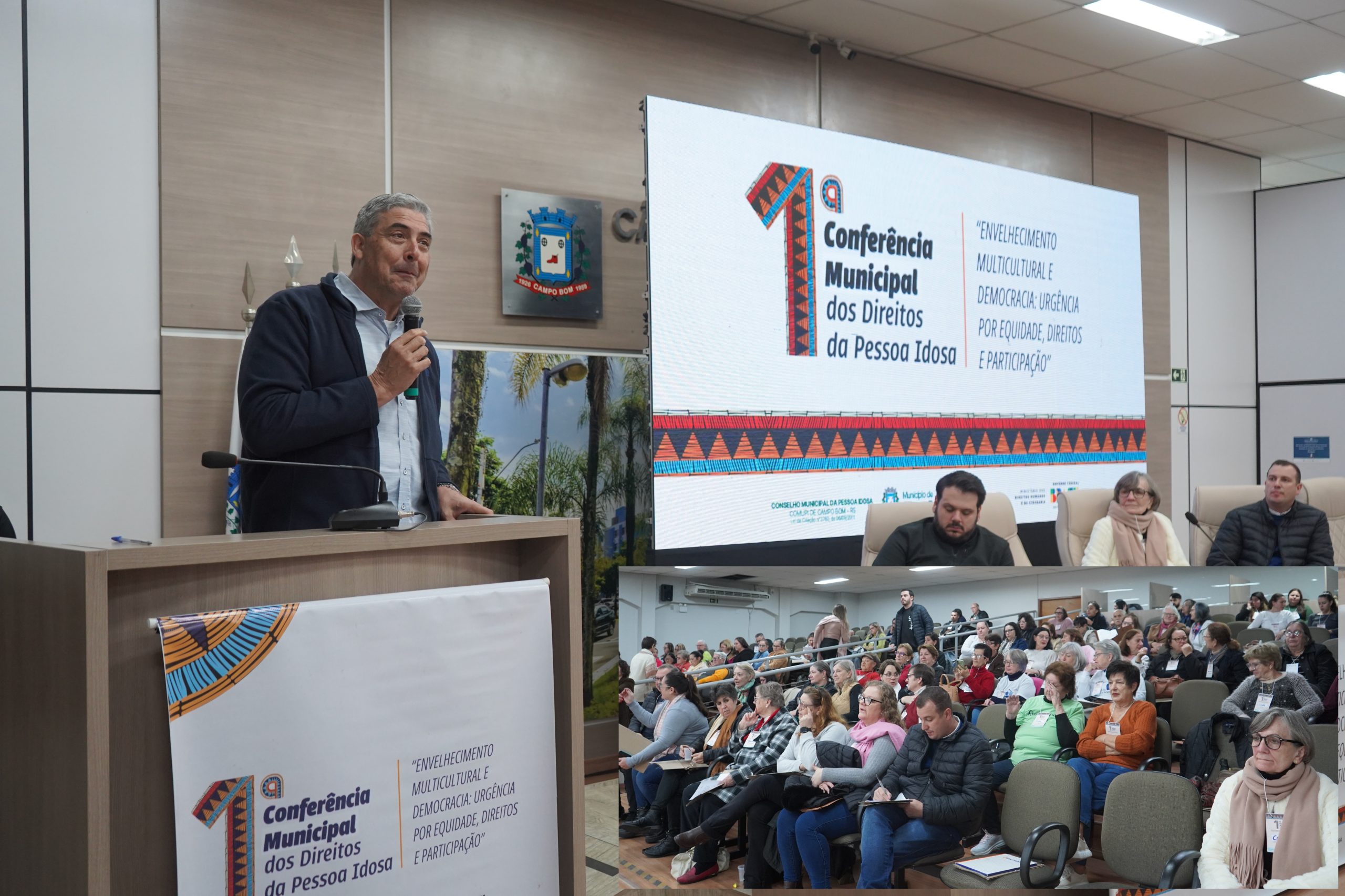 Cerca de 150 pessoas participam da Conferência da Pessoa Idosa