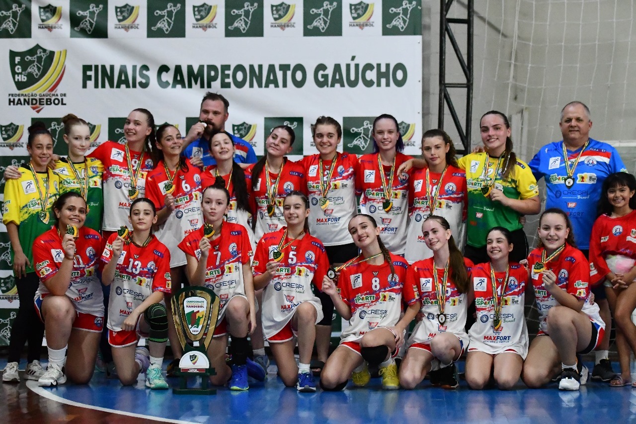 Campo Bom sedia primeira etapa do Estadual de Handebol Infantil Feminino