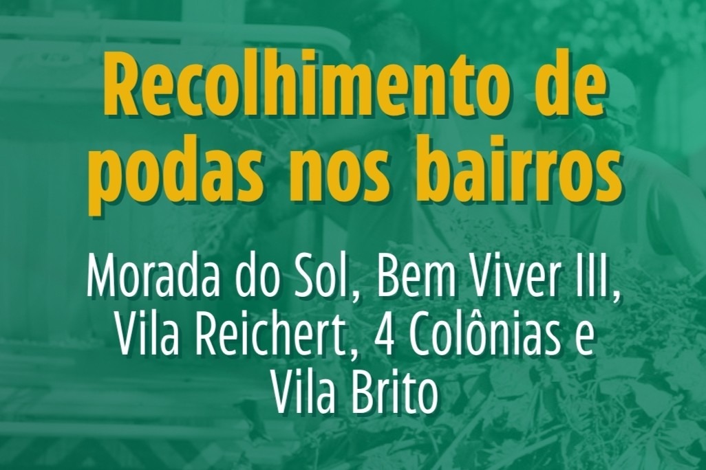 RECOLHIMENTO DE PODAS - 1