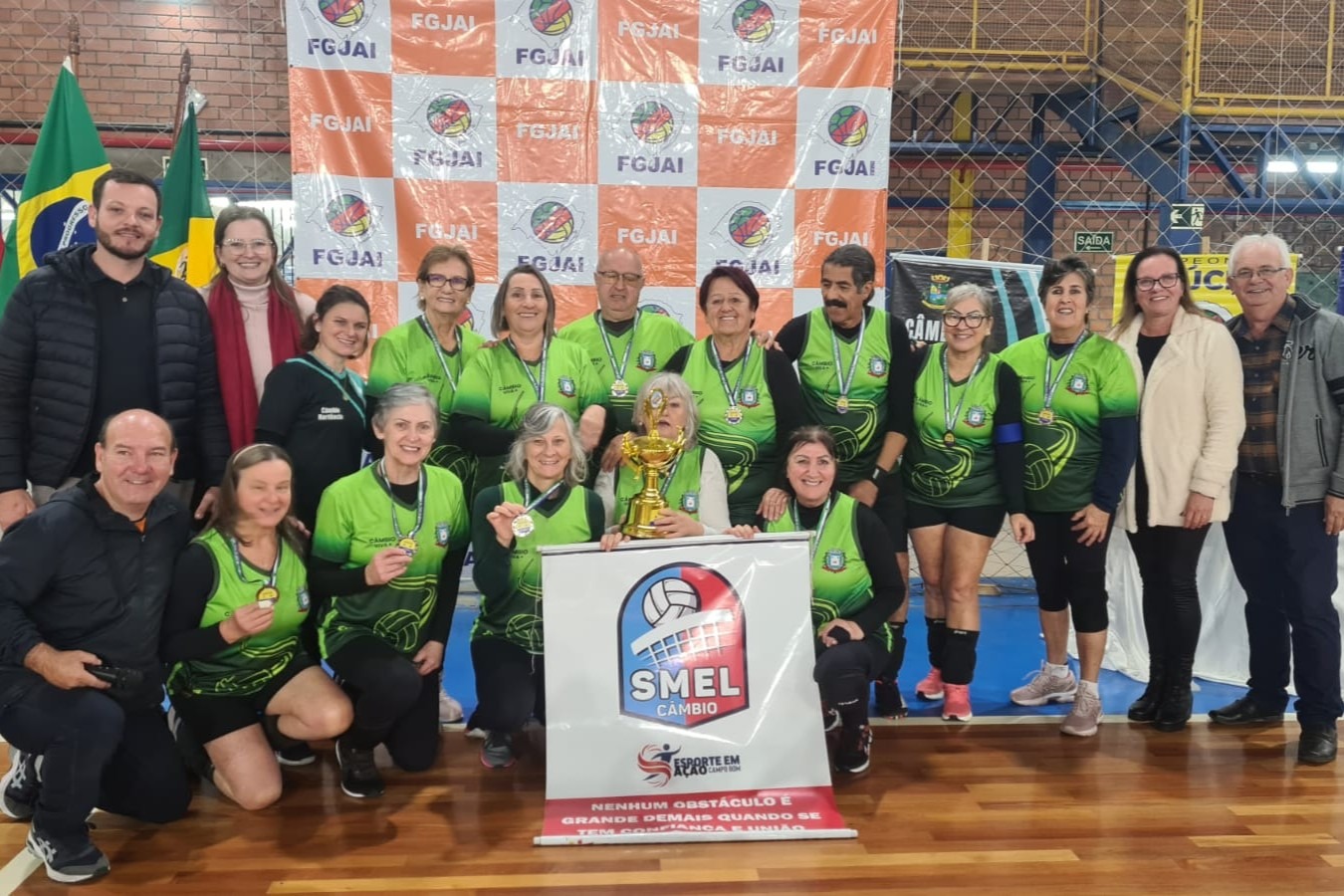 Equipe de Campo Bom classificada às finais do Estadual de Câmbio