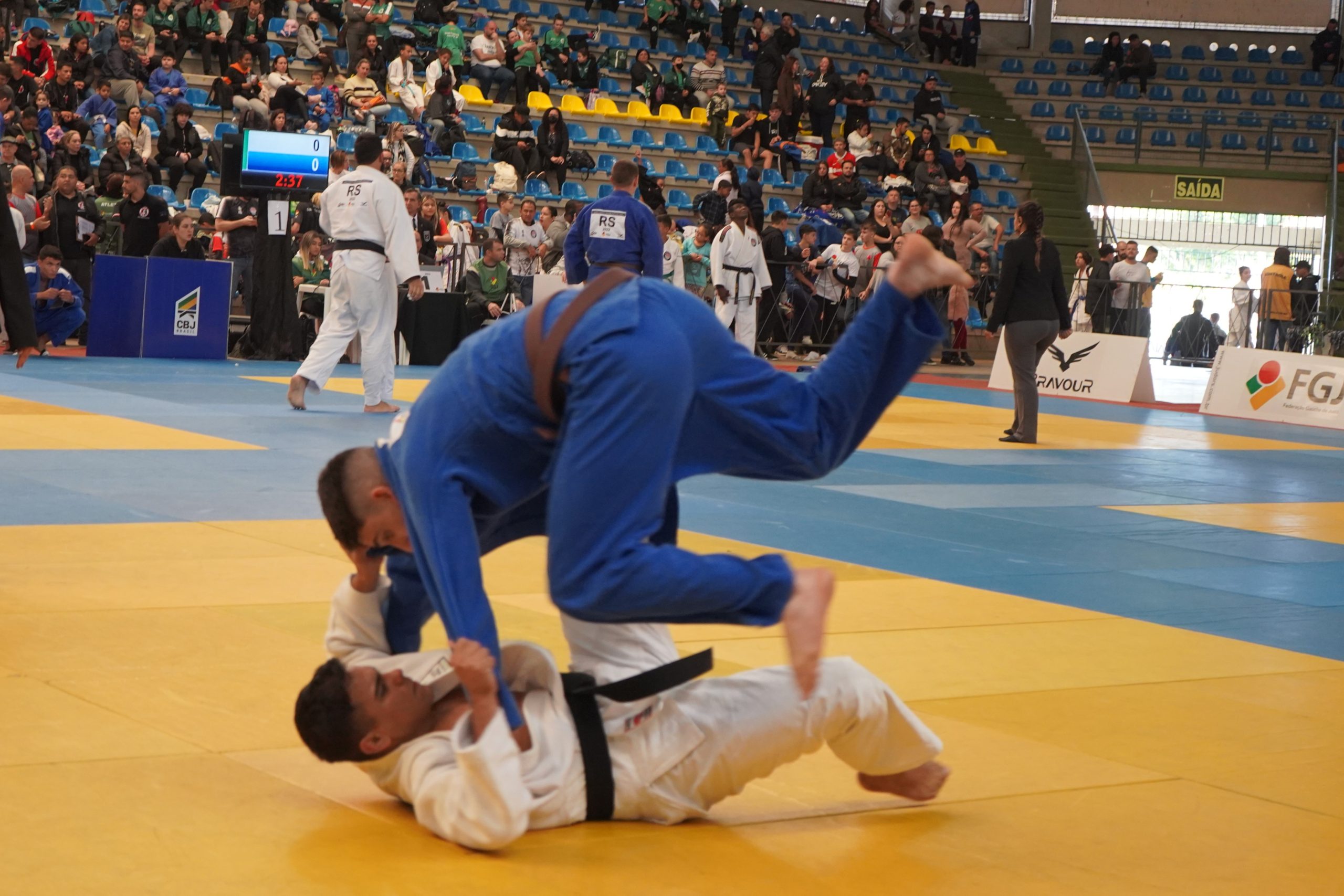 Sábado (05) tem Campeonato Metropolitano de Judô no Ginásio do CEI
