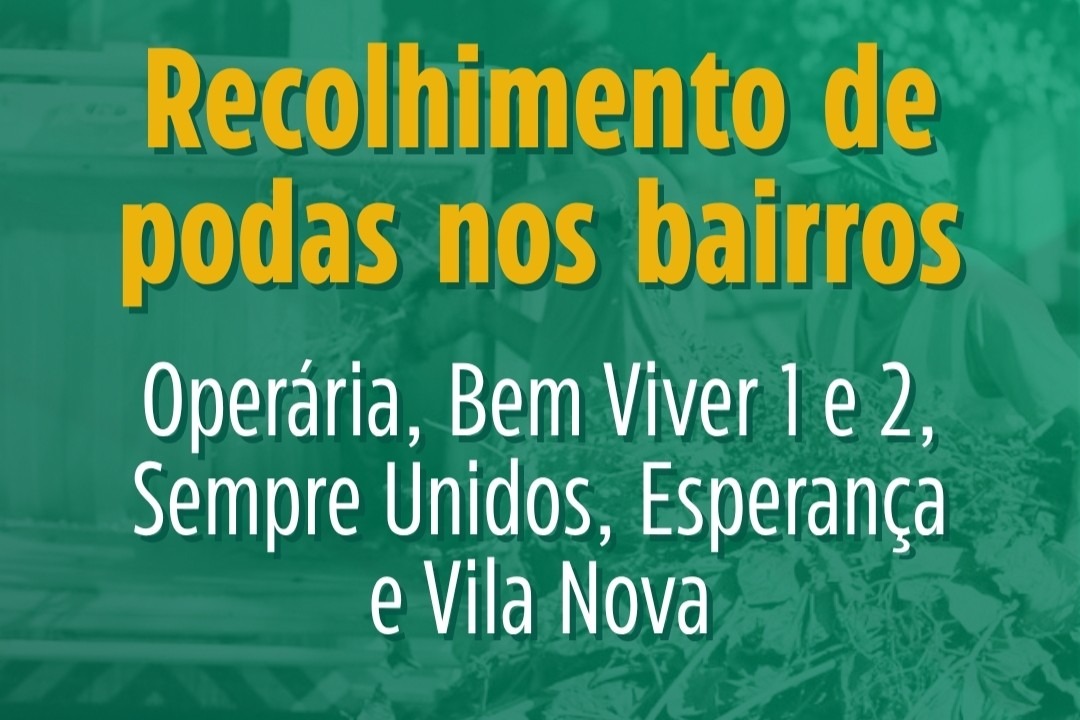 RECOLHIMENTO DE PODAS - 1