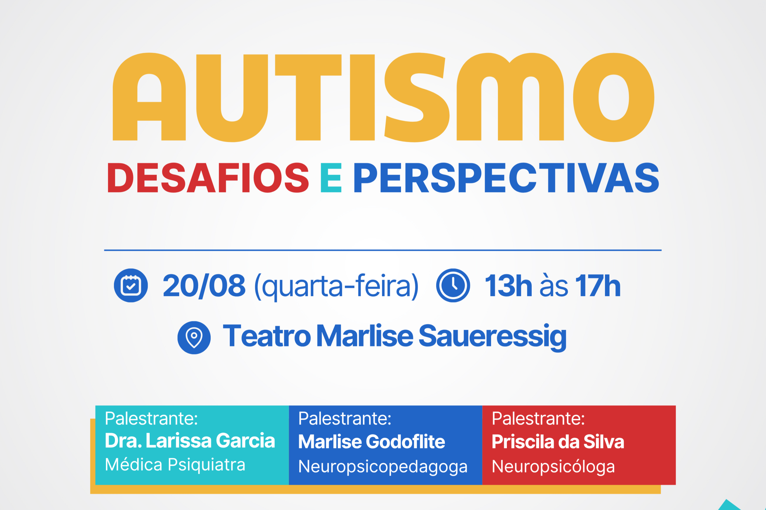 Prefeitura de Campo Bom promove evento sobre Autismo: desafios e perspectivas