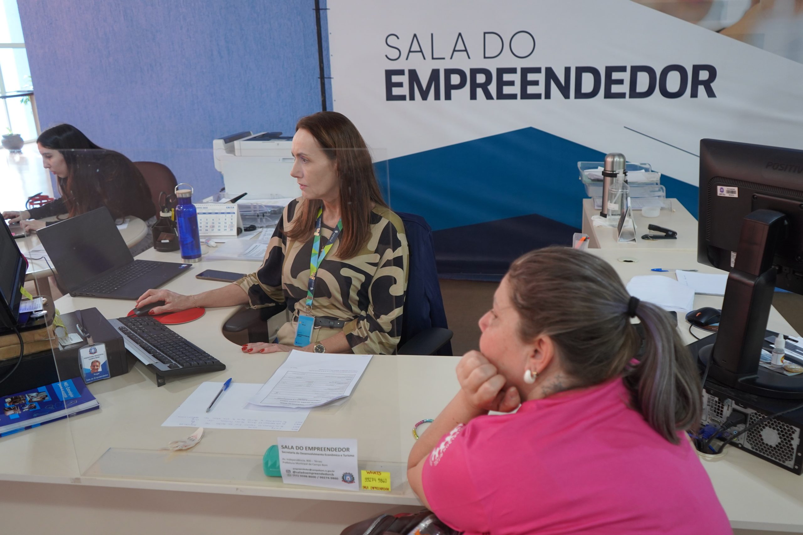 Prefeitura e Feevale orientam microempreendedores de Campo Bom