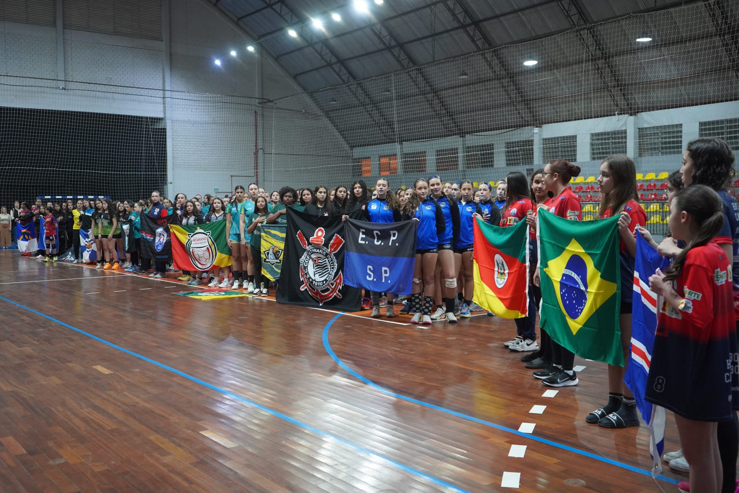 Brasileiro de Handebol Infantil Feminino encerra primeira fase nesta quinta