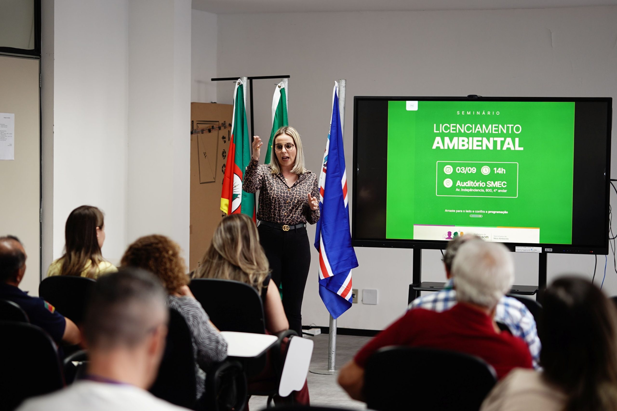 Licenciamento ambiental foi tema de seminário da Secretaria do Meio Ambiente