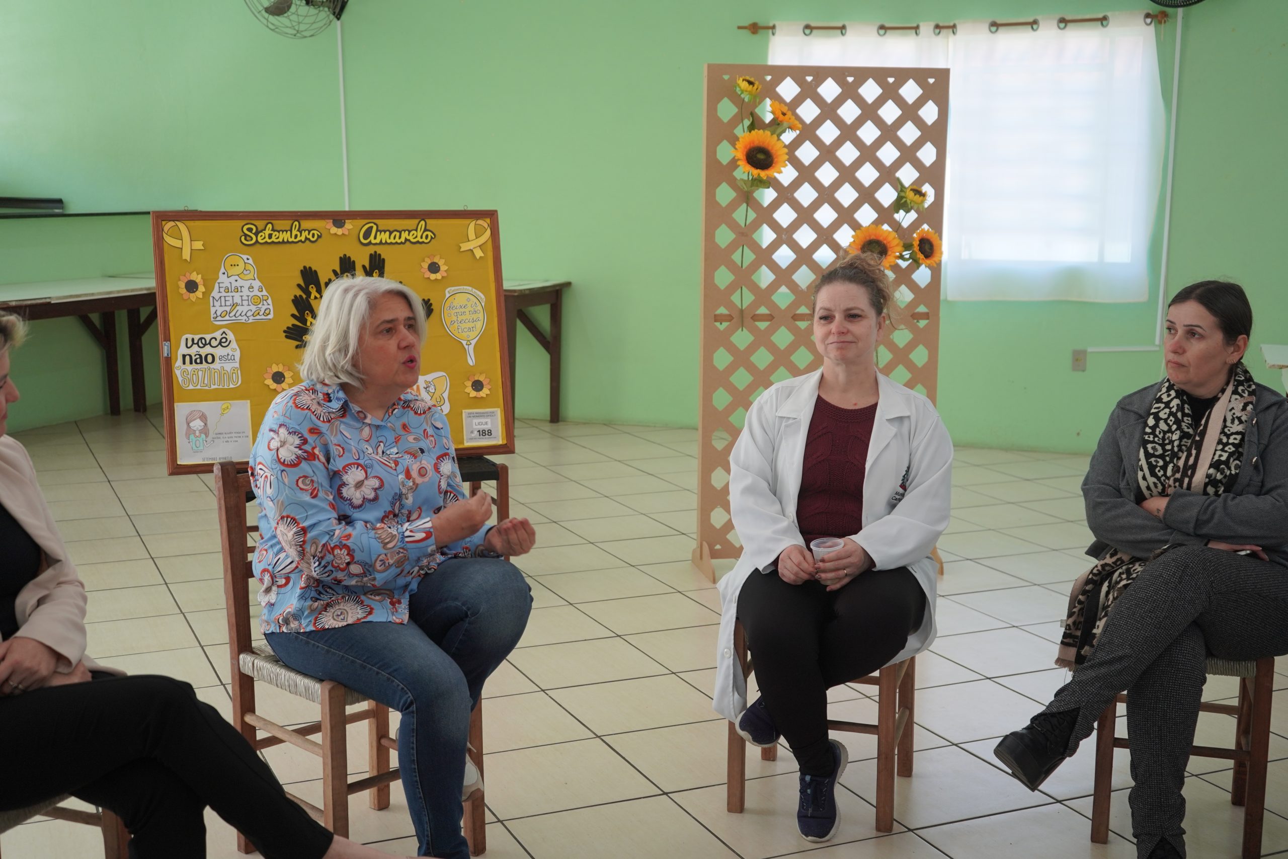 Setembro Amarelo promove roda de conversa na UBS Paulista