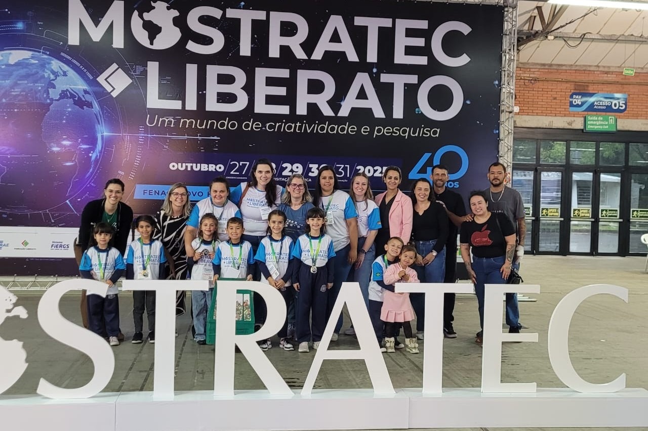 Educação Infantil de Campo Bom marca presença na Mostratec Júnior 2025