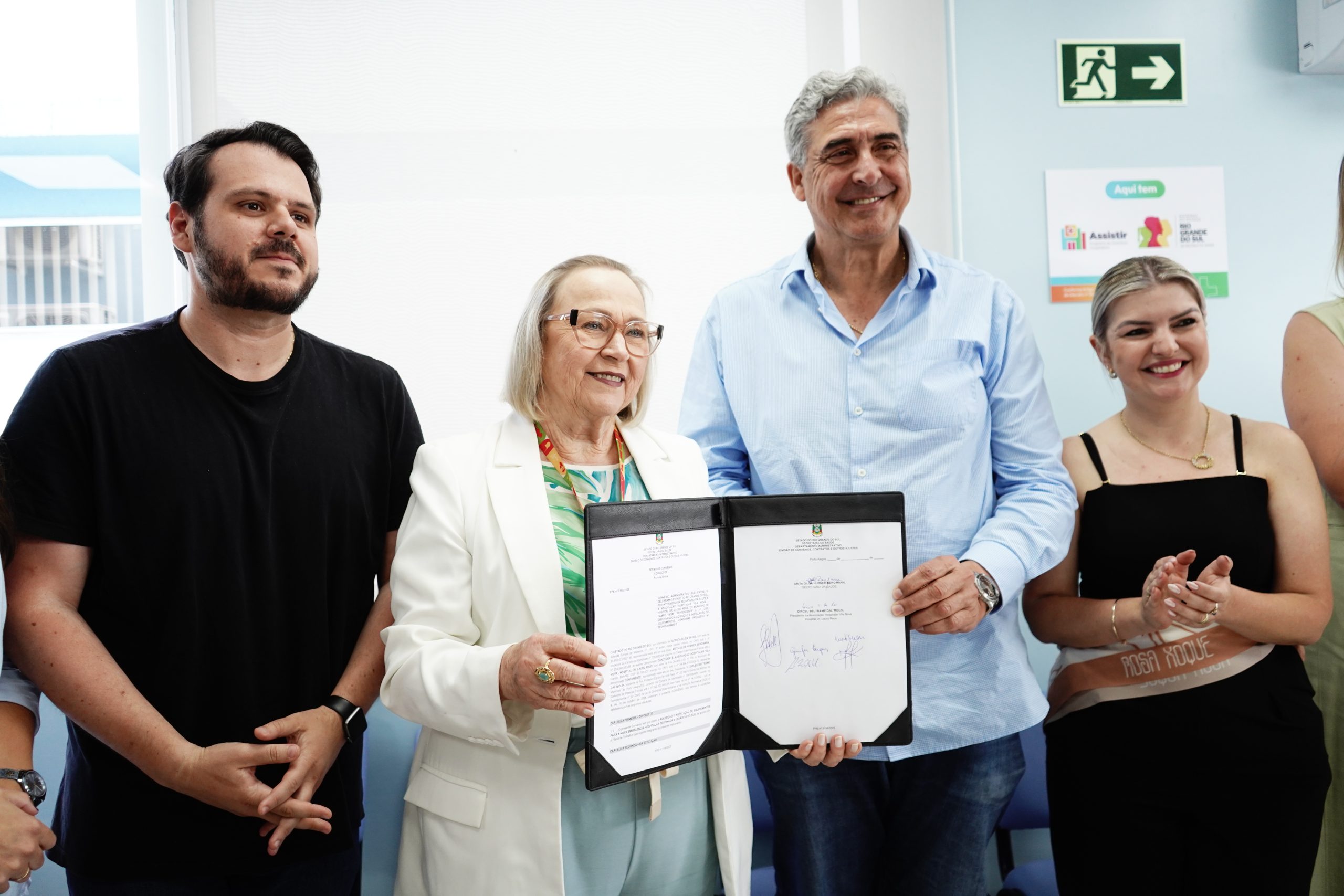 Campo Bom firma convênio com o Governo do Estado para reforçar estrutura do Hospital Lauro Reus