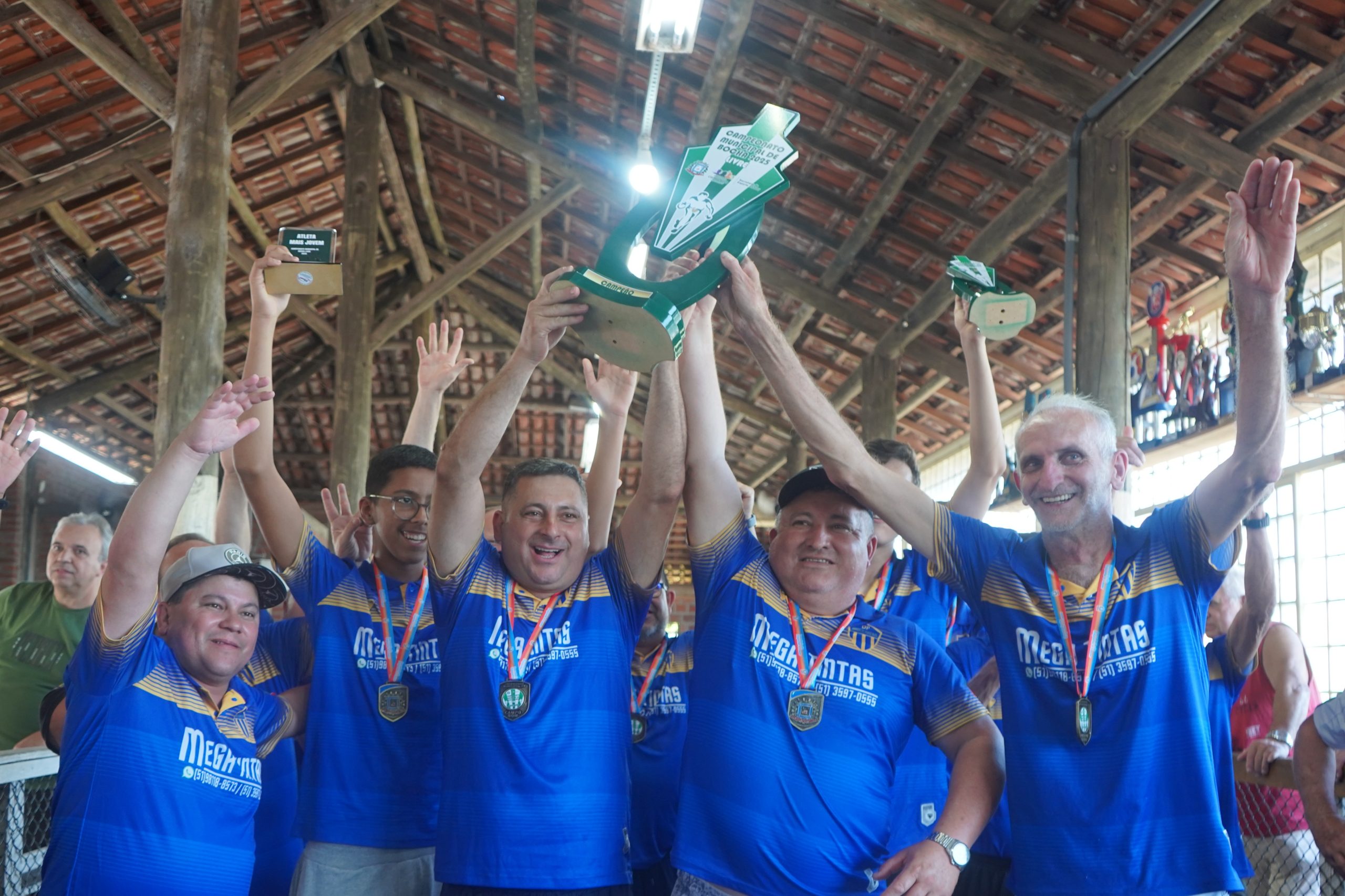 Porto Blos é campeão do Municipal de Bocha Força Livre