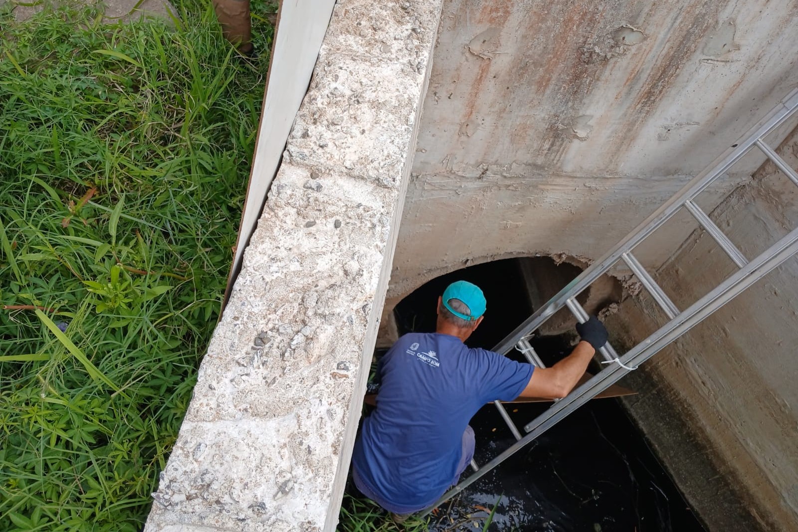 Vila Rica recebe comporta e bombas para amenizar alagamentos no bairro