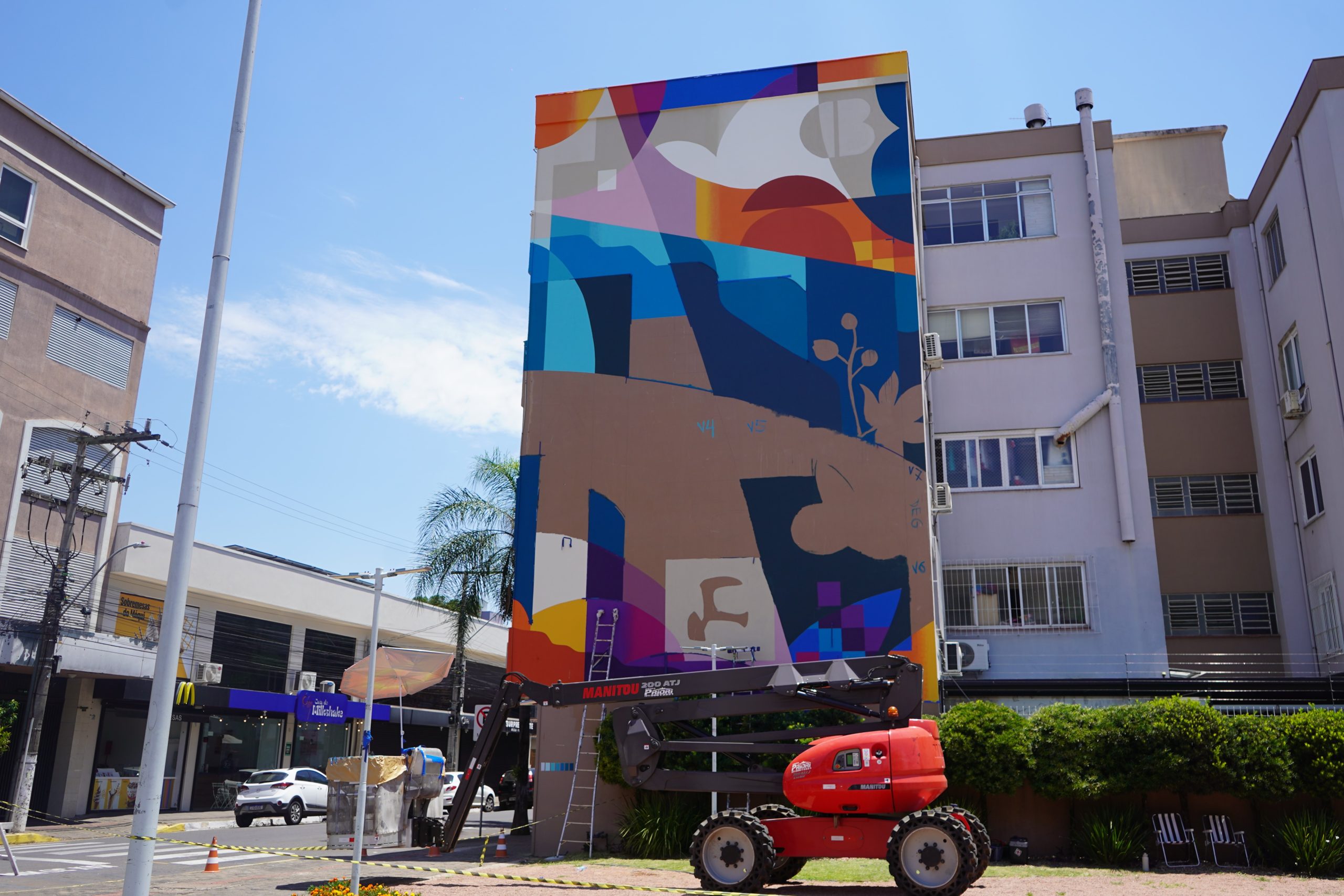 Campo Bom lança Projeto Galeria a Céu Aberto para valorizar a arte urbana