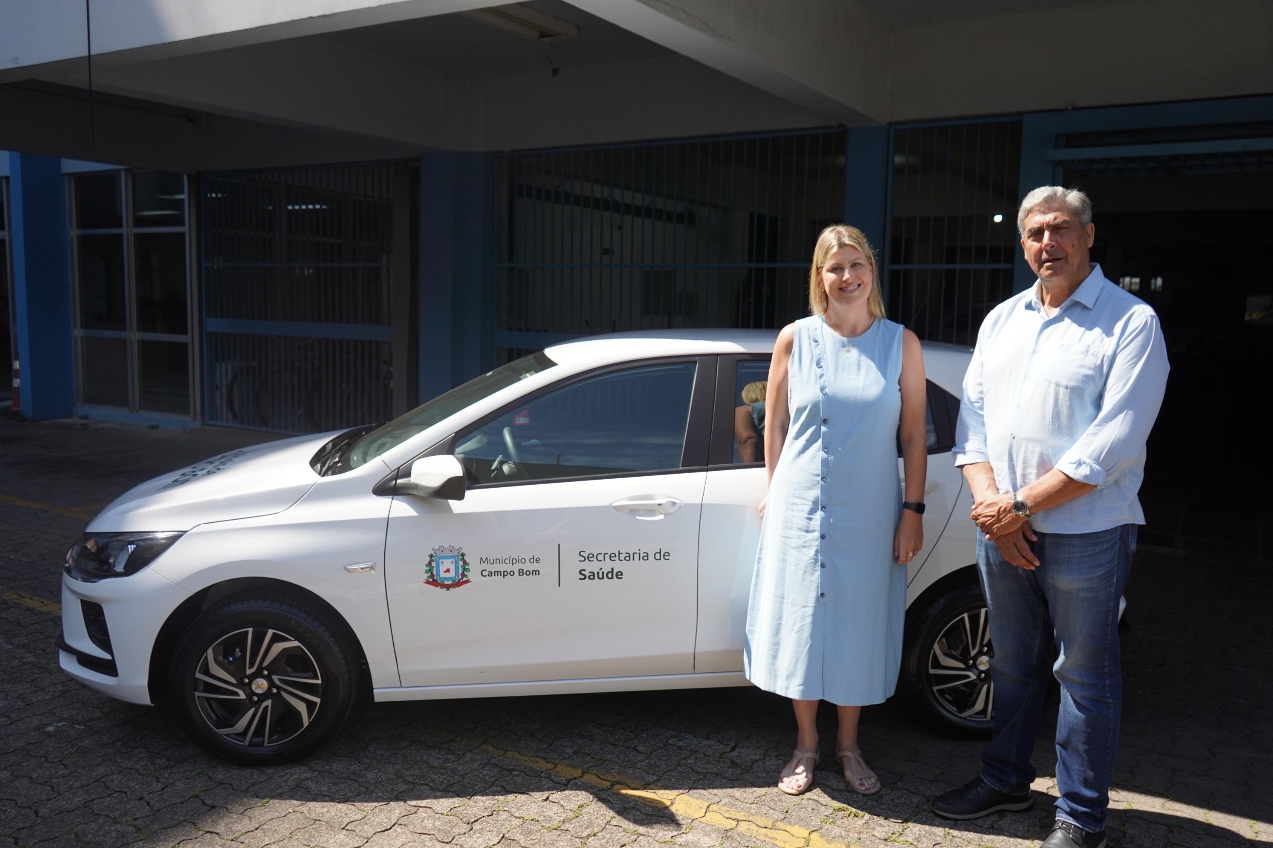 Saúde de Campo Bom recebe novo veículo para reforçar atendimentos