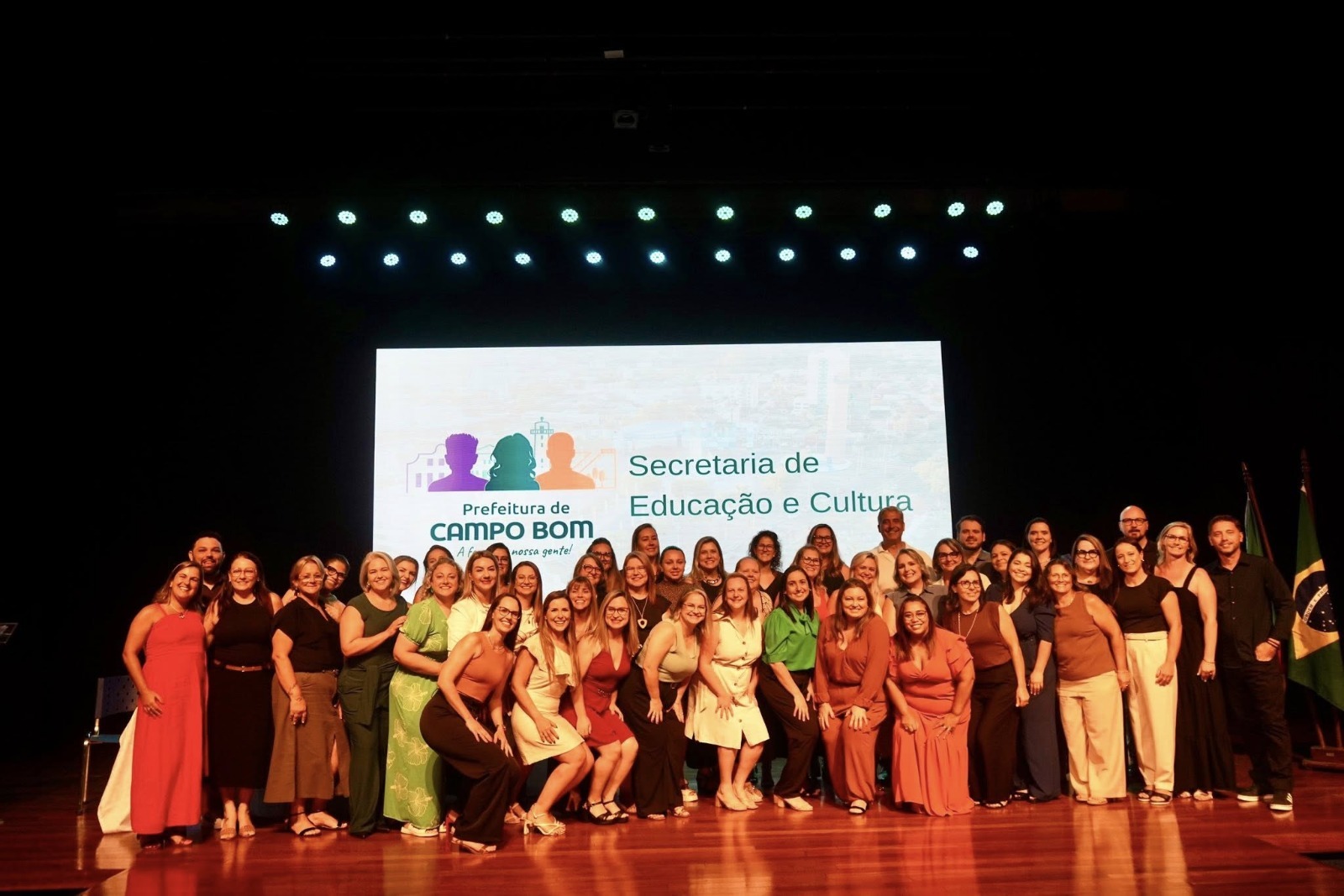 Campo Bom realiza cerimônia de posse dos diretores escolares da Rede Municipal