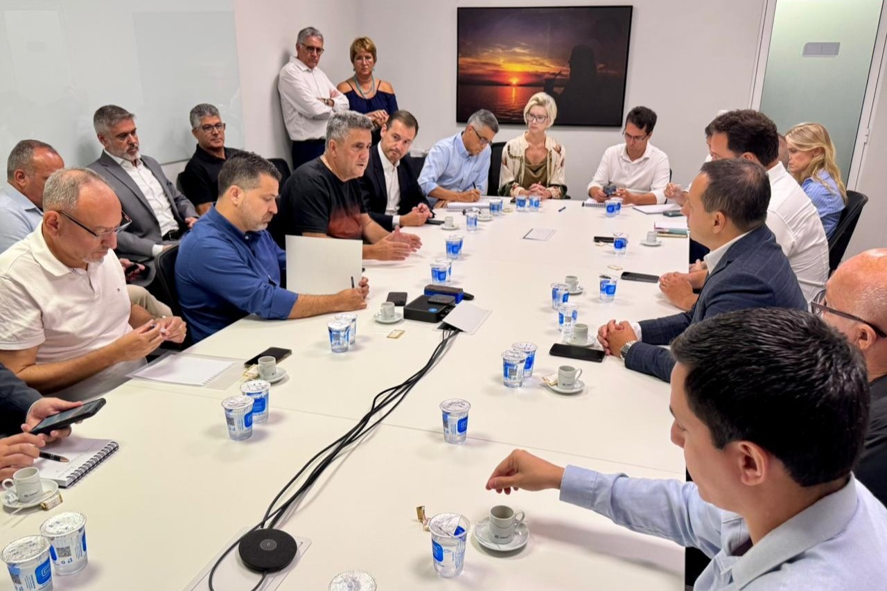 Secretaria de Obras representa Campo Bom em reunião com a presidência da Corsan