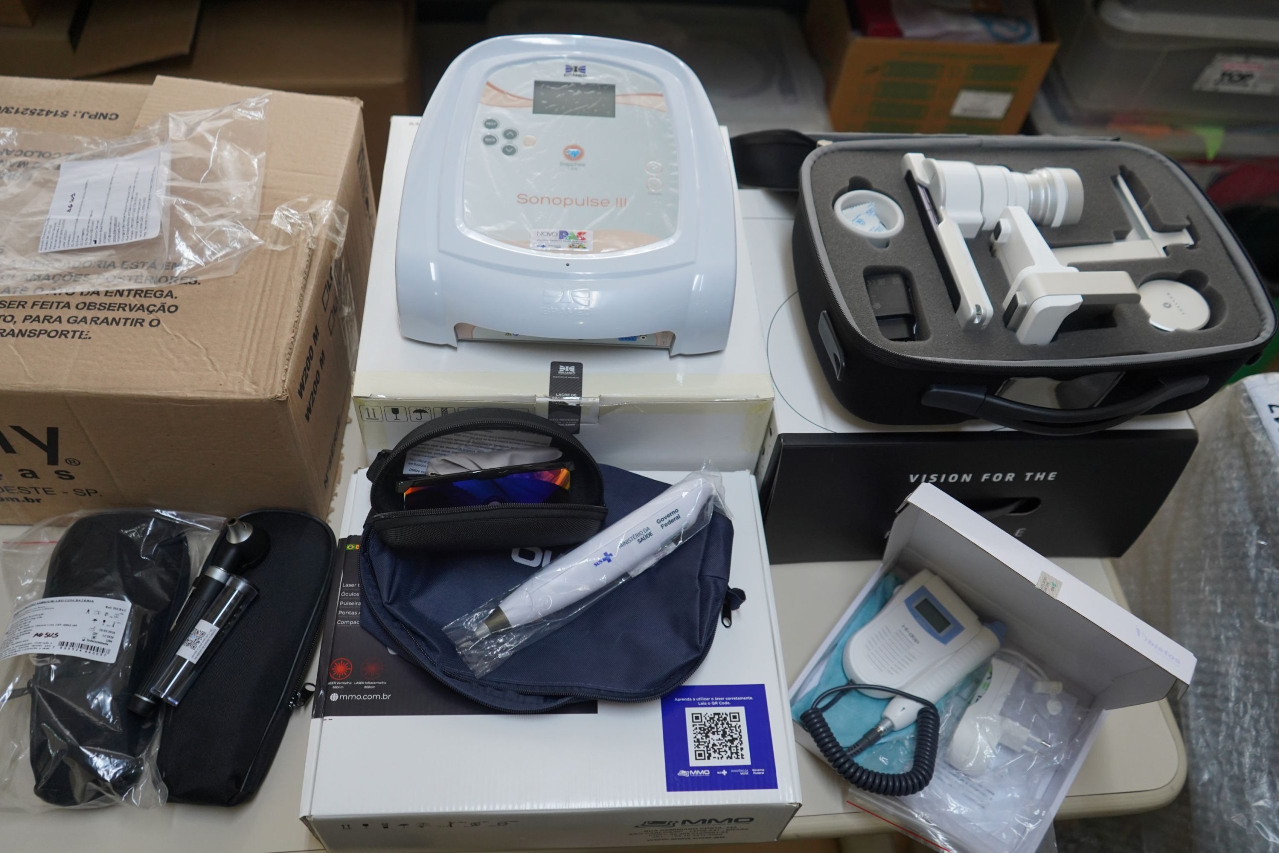 Saúde do município é fortalecida com novos equipamentos enviados pelo Ministério da Saúde