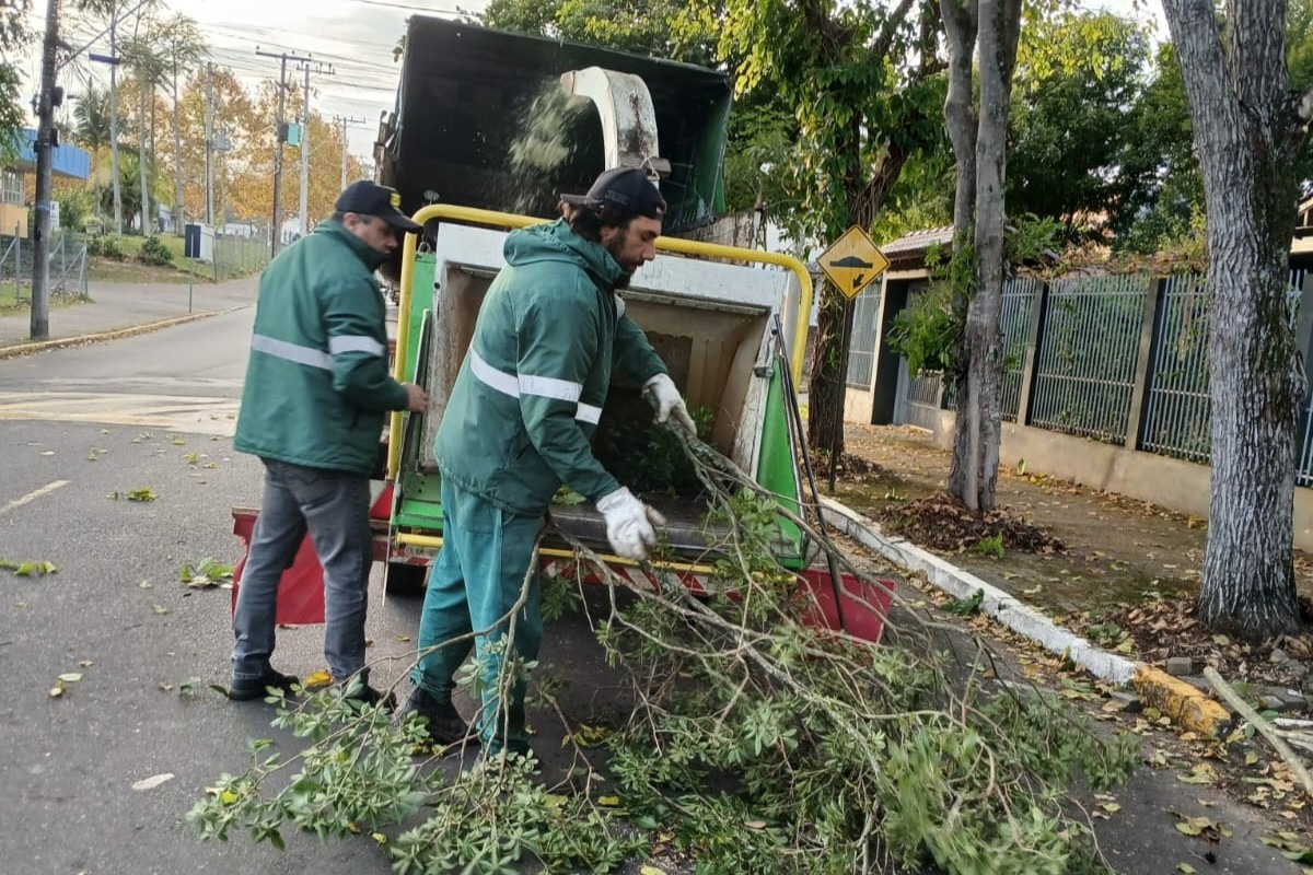 Mais dois bairros entram no calendário de podas na terça-feira