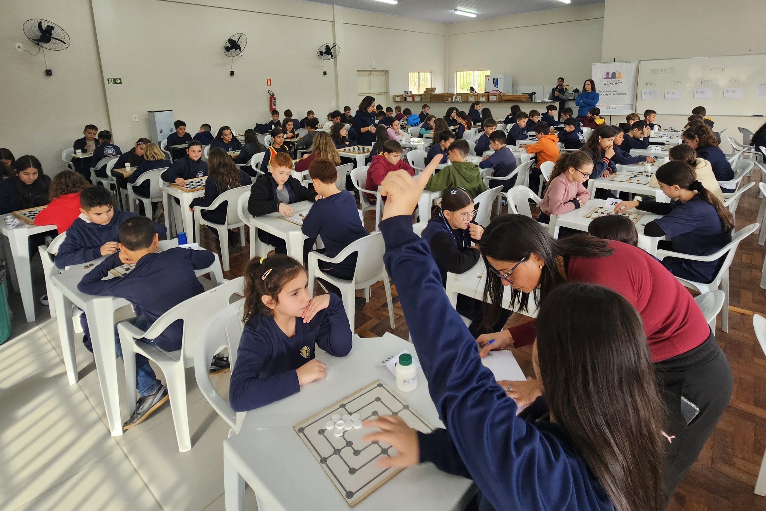 Estratégia, concentração e aprendizado marcam a Etapa de Tabuleiros da 40ª Olimpíada Estudantil