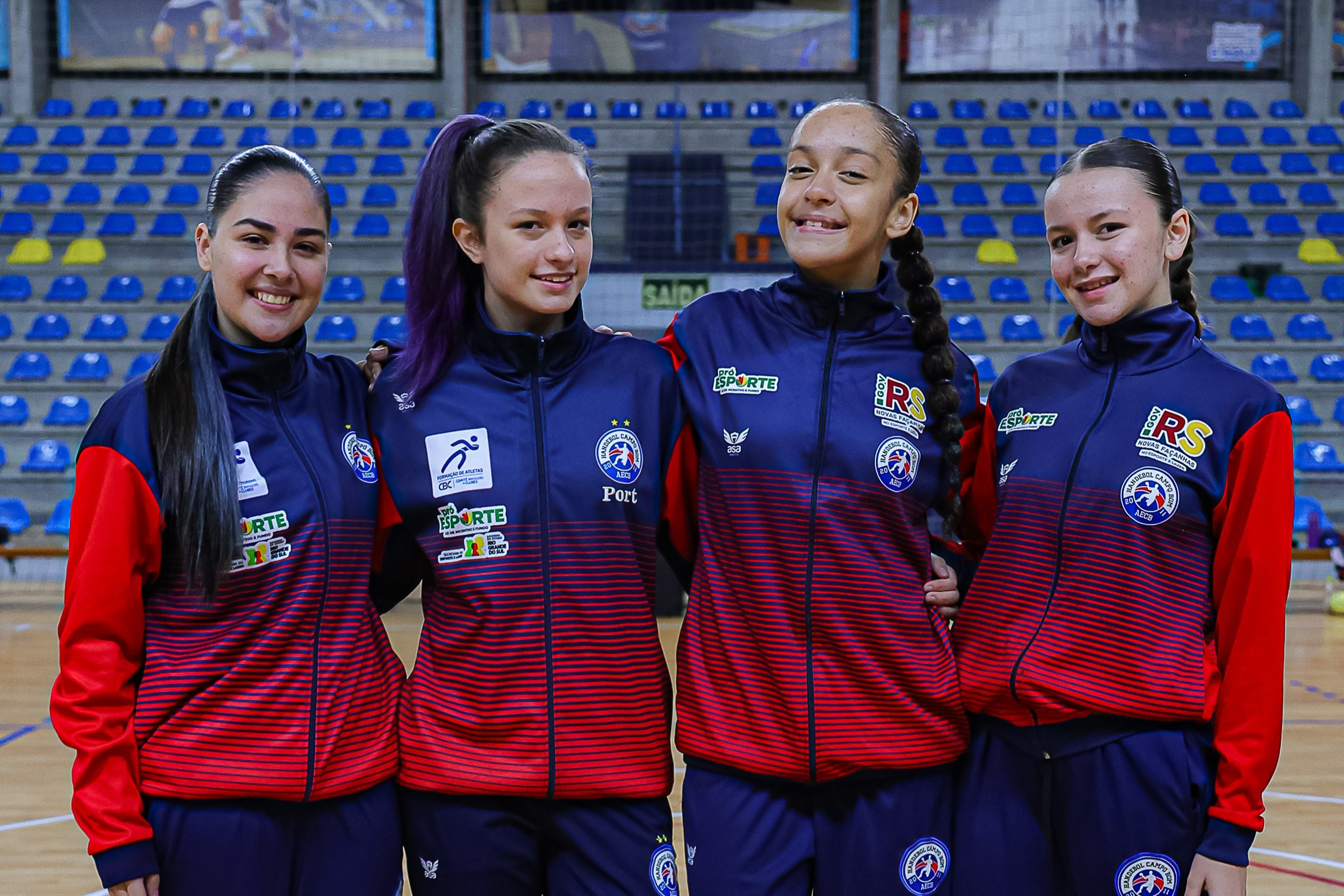Quatro atletas da AECB convocadas para a seleção brasileira de handebol