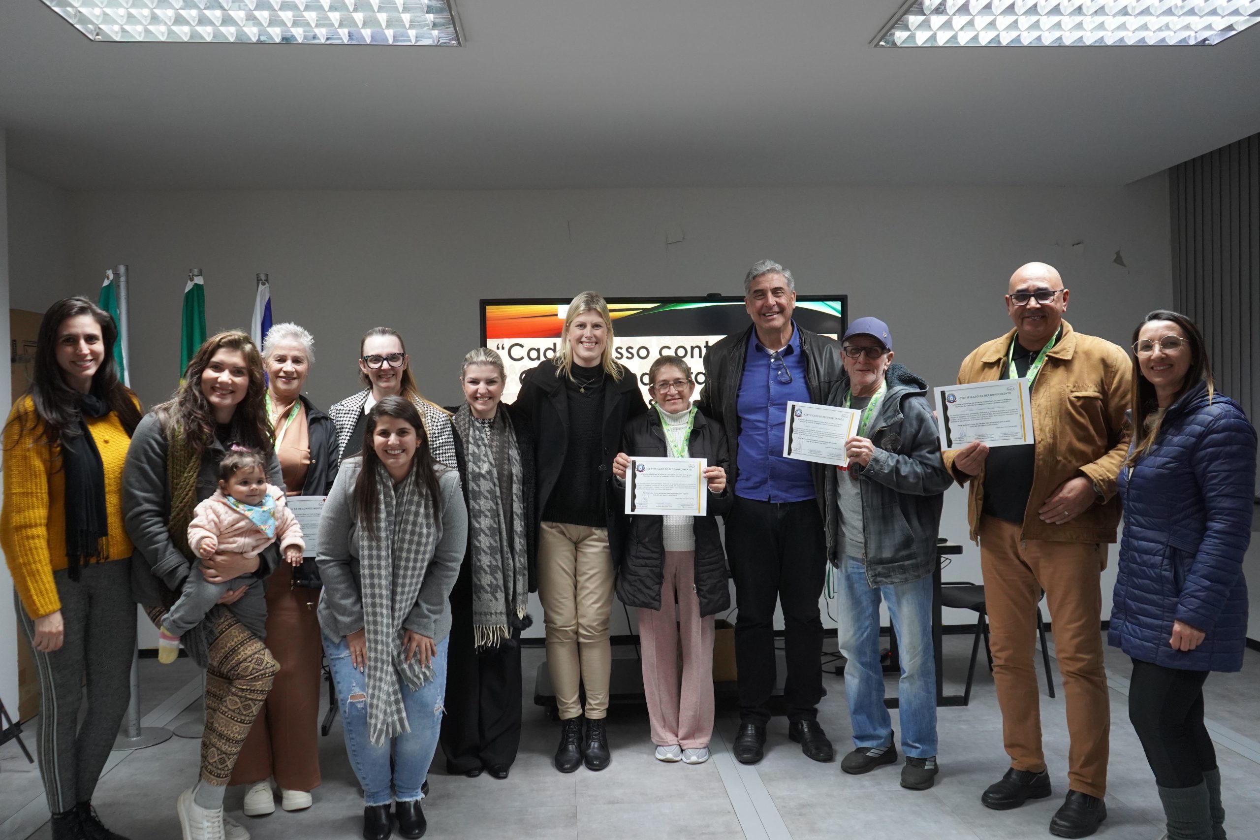 Saúde de Campo Bom encerra com sucesso mais um grupo de controle do tabagismo