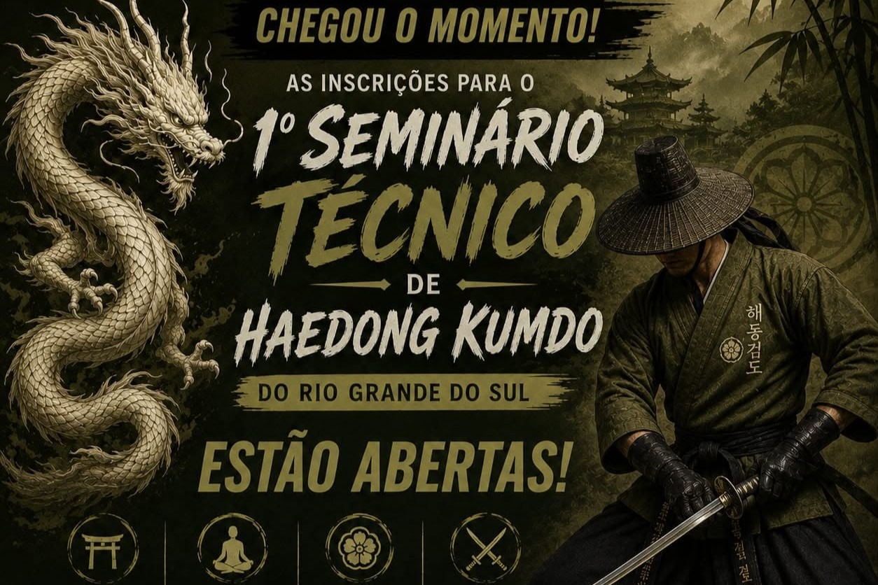 Ginásio Municipal recebe o 1º Seminário de Haedong Kumdo