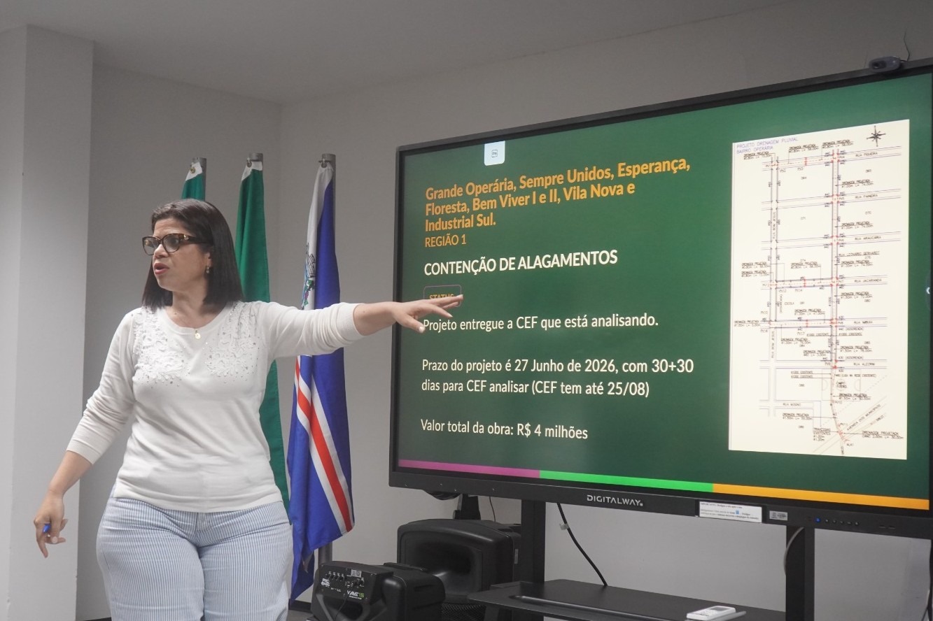 Conselheiros Comunitários se atualizam sobre andamento de obras